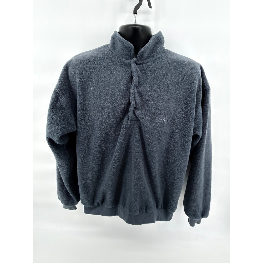 Vintage Sun Mountain Sports Golfleece Pullover Jacket Large Made in USA Lined